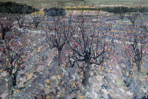 Cánh đồng 8, 80x120 cm, 2019, tổng hợp